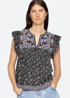 Sea New York Everly Tank Black Cheap