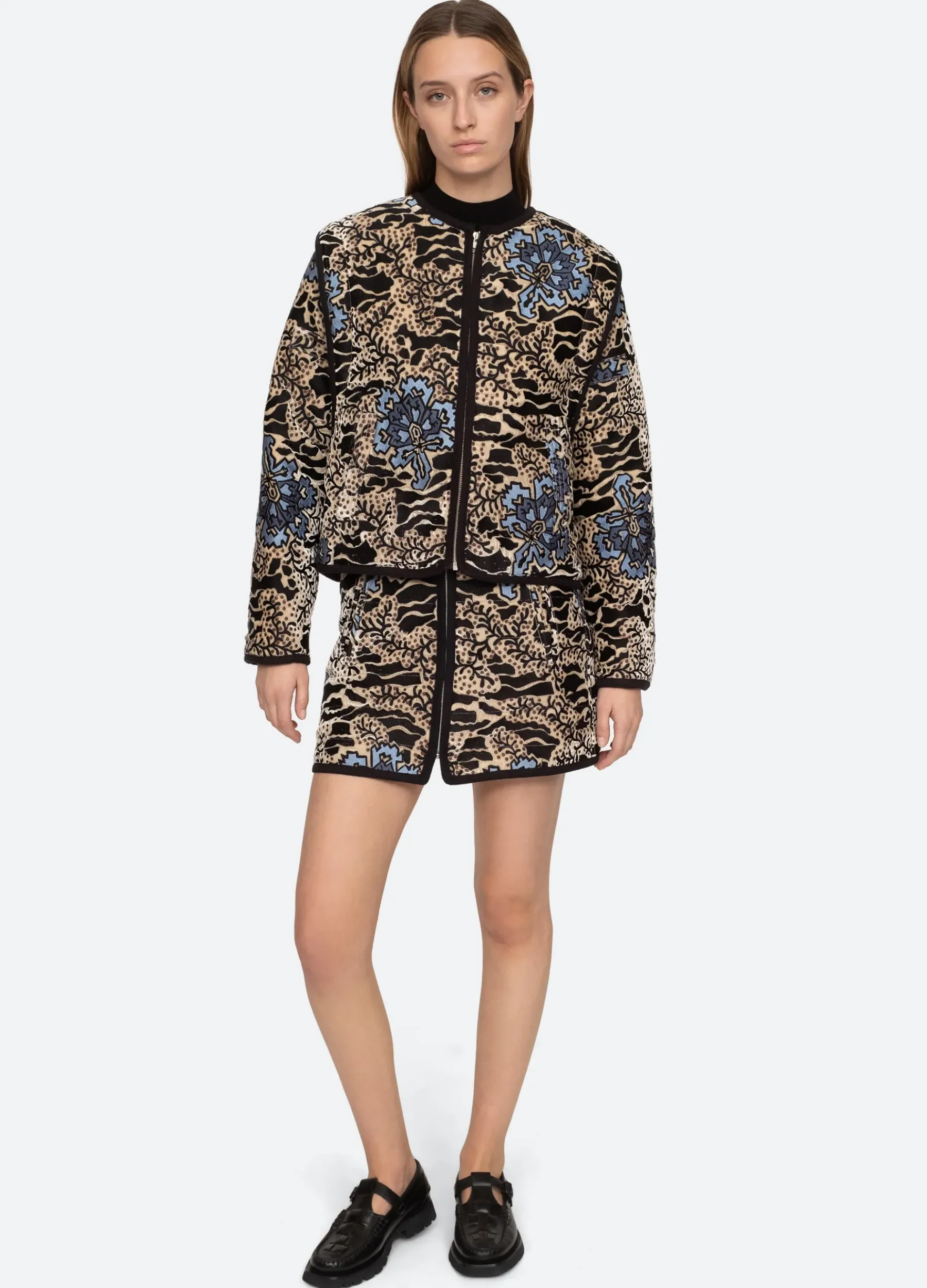 Sea New York Haley Skirt Blue Hot