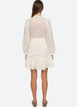 Sea New York Haven Dress Cream Sale