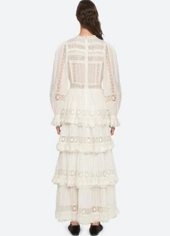 Sea New York Haven L/S Dress Cream Cheap