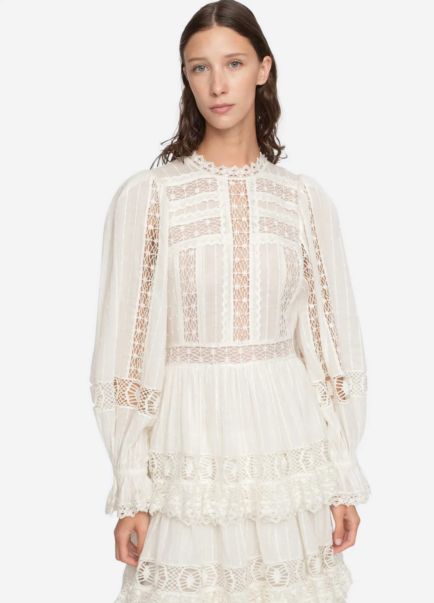 Sea New York Haven L/S Dress Cream Cheap