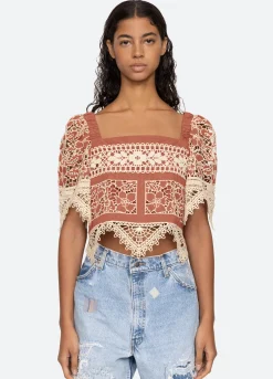 Sea New York Joah S/S Top Discount