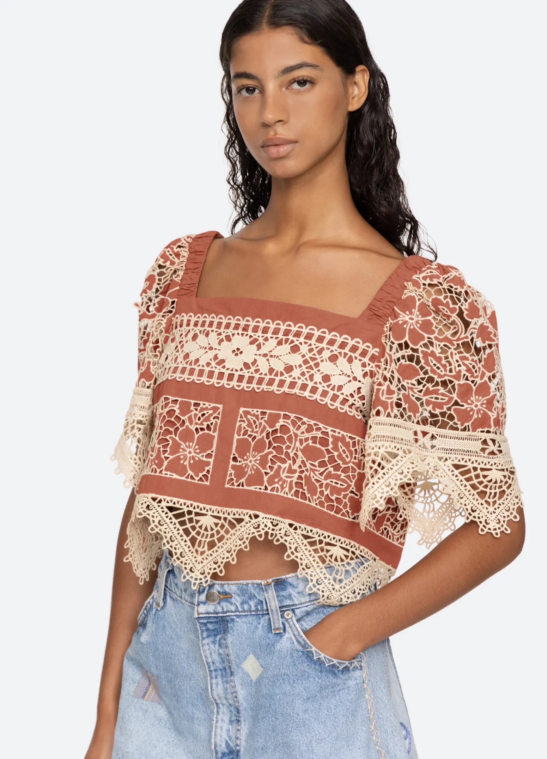 Sea New York Joah S/S Top Discount