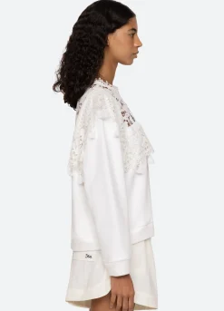 Sea New York Joah Sweatshirt White Shop