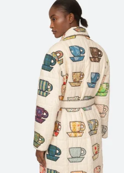 Sea New York Karmen Coat Multi Flash Sale