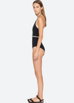 Sea New York Lemika One Piece Black Hot