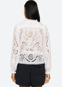 Sea New York Liat L/S Top White Clearance