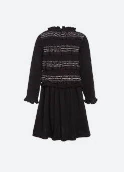 Sea New York Mable Kids L/S Dress Black Outlet
