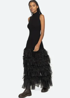 Sea New York Misha Maxi Dress Black Best Sale