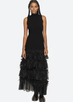 Sea New York Misha Maxi Dress Black Best Sale