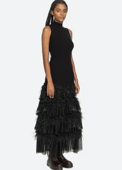Sea New York Misha Maxi Dress Black Best Sale