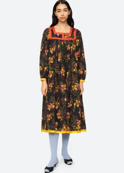 Sea New York Paloma Floral Dress Multi Flash Sale