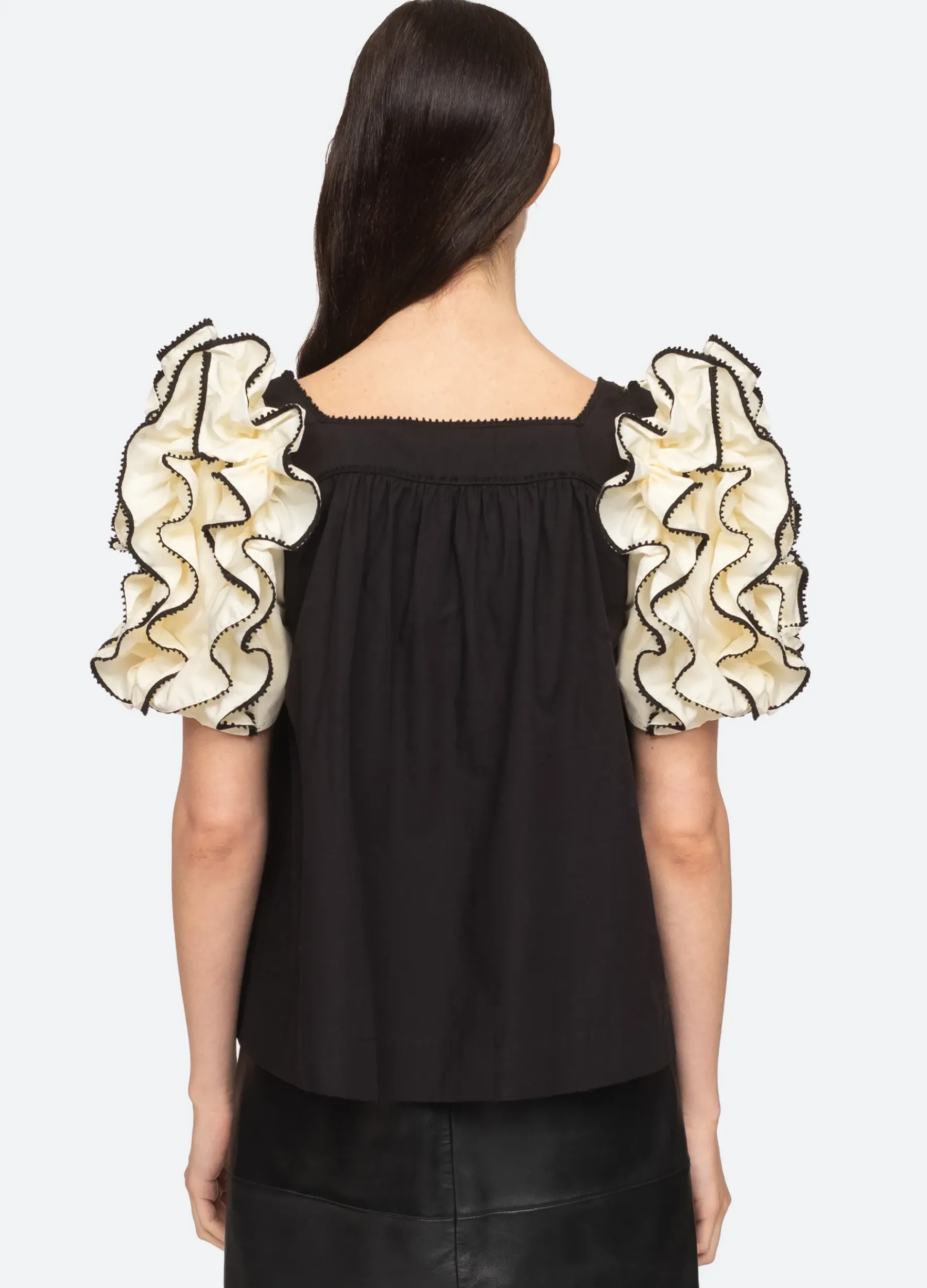 Sea New York Paloma S/S Top Black Best