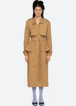Sea New York Paloma Trench Coat Chino Online