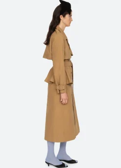 Sea New York Paloma Trench Coat Chino Online