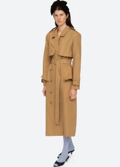 Sea New York Paloma Trench Coat Chino Online