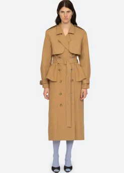 Sea New York Paloma Trench Coat Chino Online