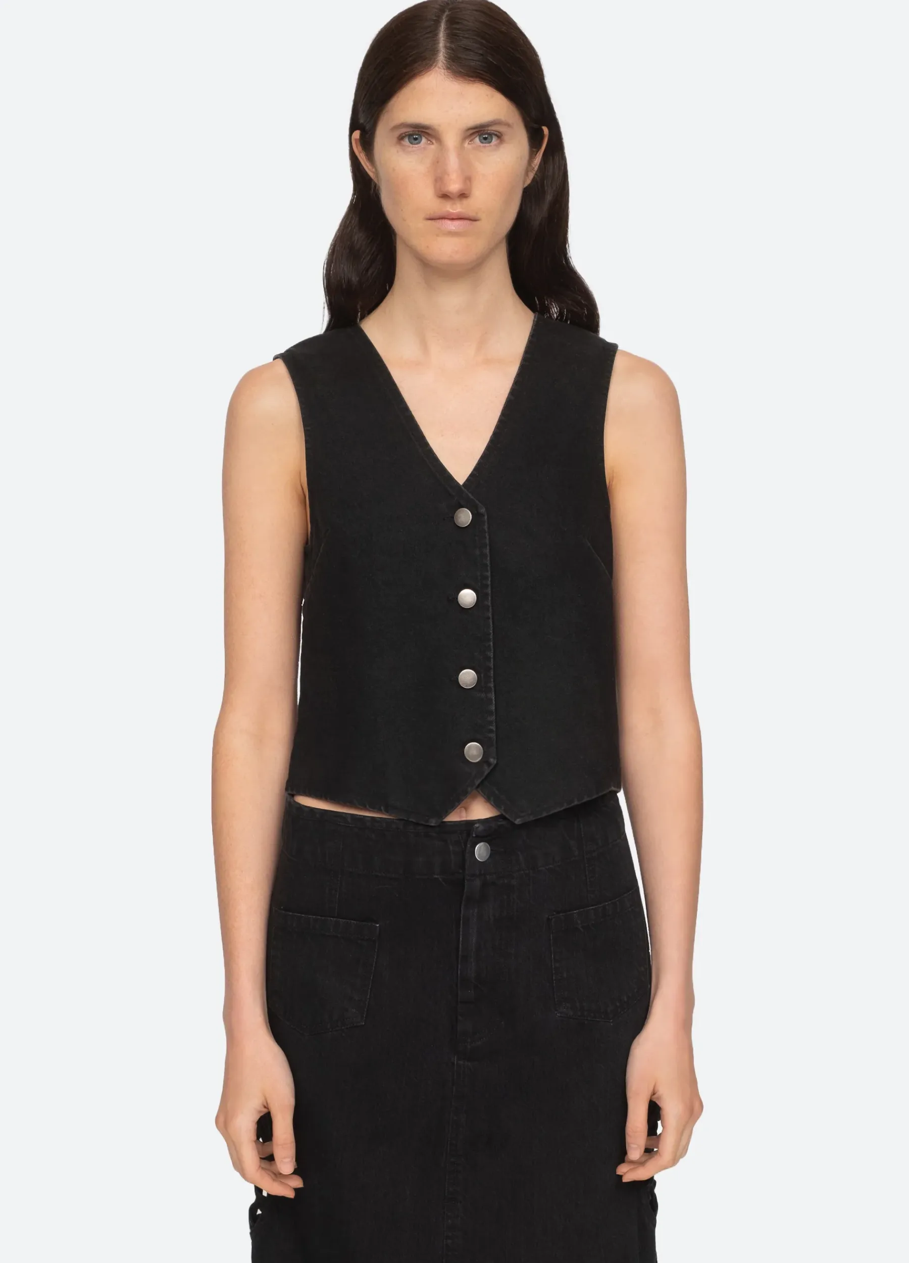 Sea New York Paloma Vest Black Cheap