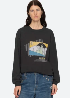 Sea New York Pamela L/S T-Shirt Charcoal Store