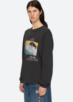 Sea New York Pamela L/S T-Shirt Charcoal Store