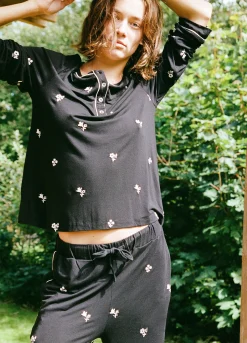 Sea New York Rubina PJ Set Black Hot