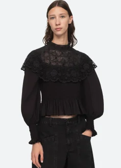 Sea New York Serita L/S Top Black Cheap