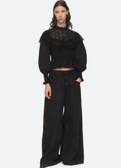 Sea New York Serita L/S Top Black Cheap