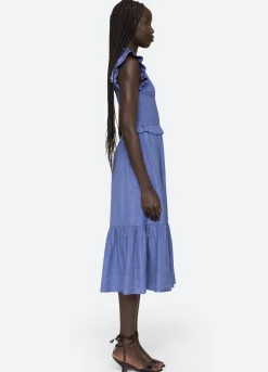 Sea New York Siya Dress Blue Discount