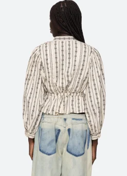 Sea New York Tala Top Cream Fashion