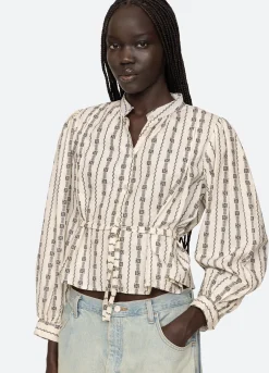 Sea New York Tala Top Cream Fashion