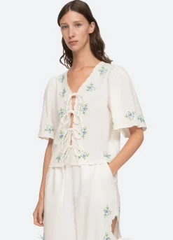 Sea New York Tania Top White Best Sale