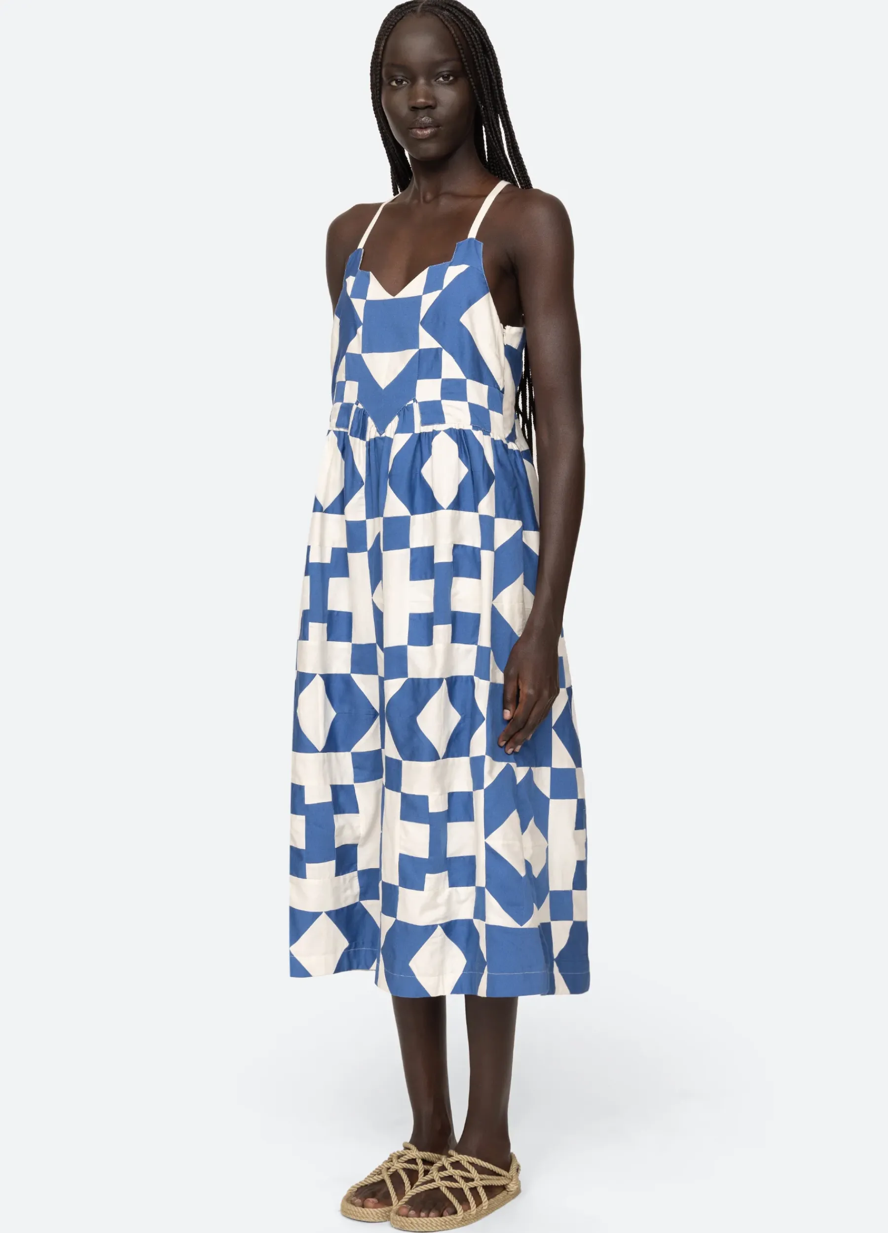 Sea New York Tanya Dress Multi Hot