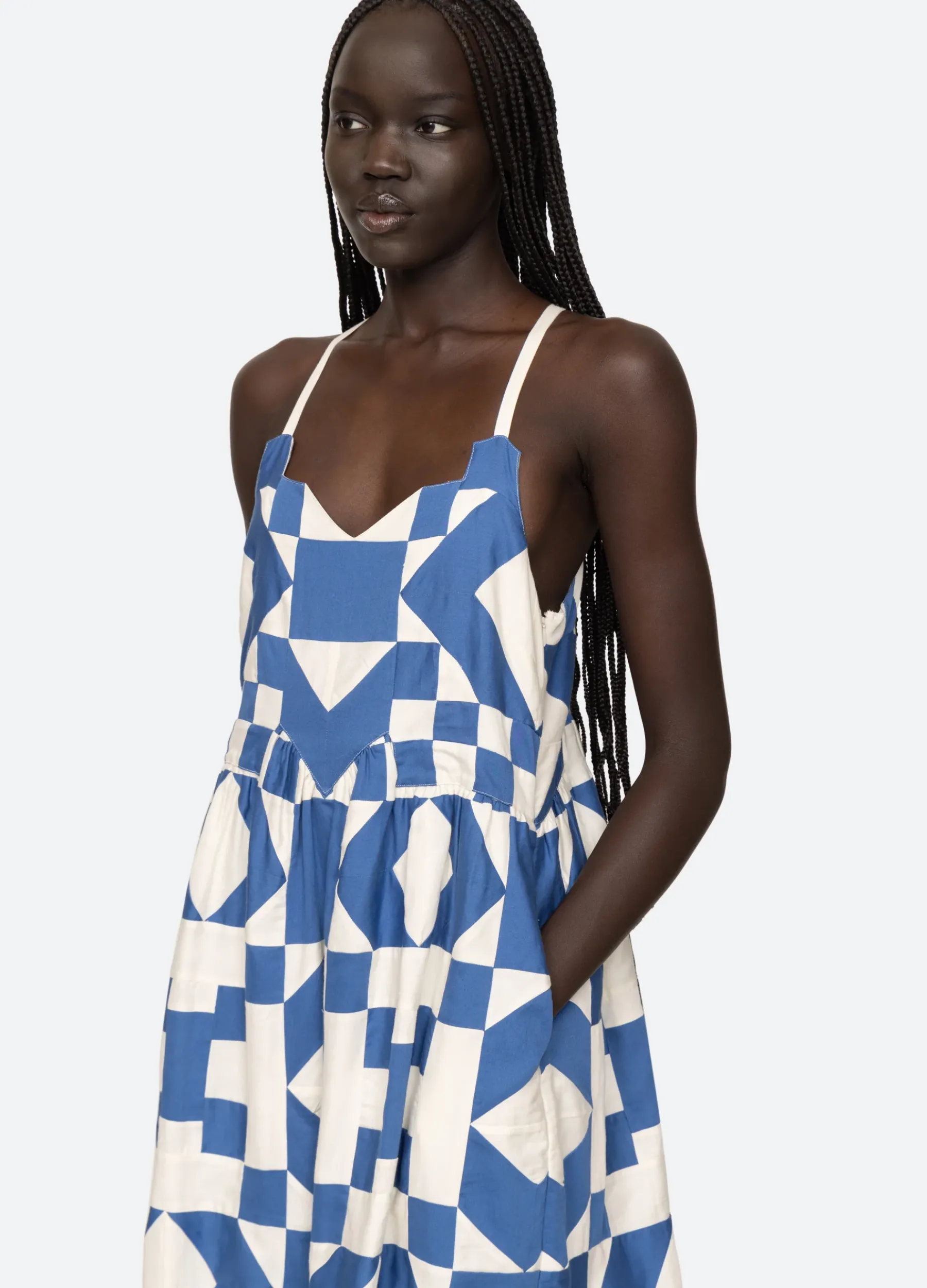 Sea New York Tanya Dress Multi Hot