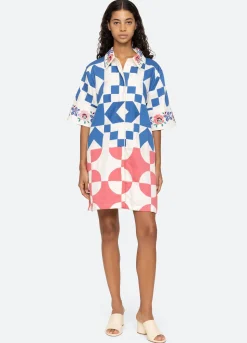 Sea New York Tanya S/S Dress Multi Best