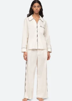 Sea New York Vesta PJ Set White Hot